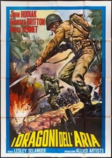 I DRAGONI DELL'ARIA MANIFESTO R-1966 KOREAN WAR DRAGONFLY SQUADRON POSTER 4F