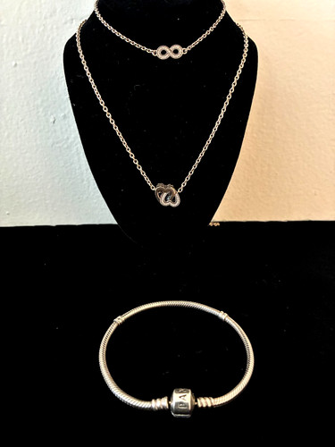Lotto pandora argento - argento, sterling