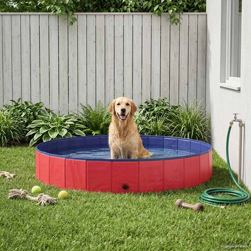Piscina per cani pieghevole - per,