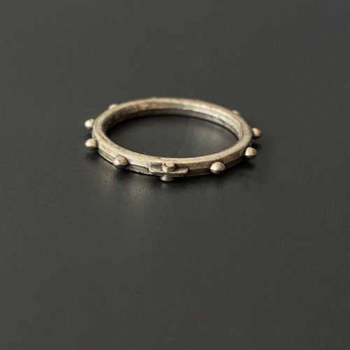 Anello rosario decina - anello,