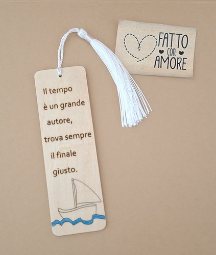 Tempo segnalibro legno - tempo,