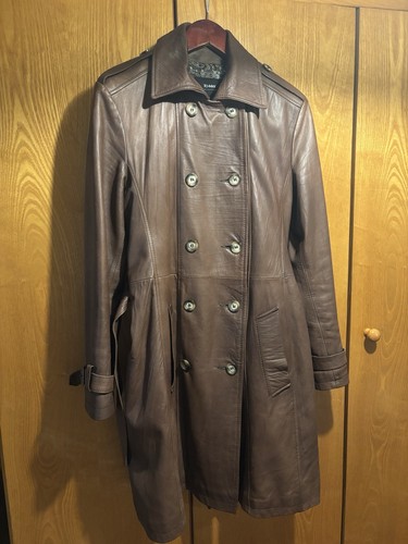 Giacca trench cappotto vera