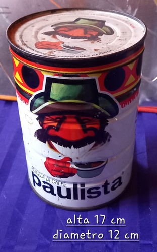 Scatola latta paulista con - scatola,
