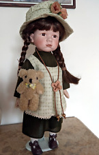 Bambola 40 cm in ceramica da