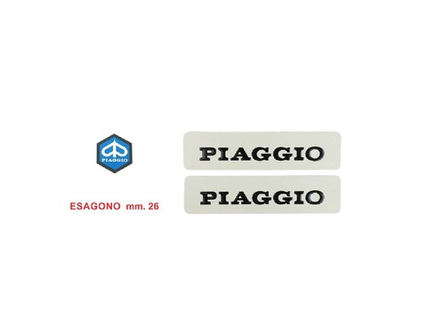 Coppia adesivi piaggio - adesivi,