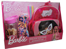 SET BARBIE ZAINETTO,ASTUCCIO,BORRACCIA e COLORI