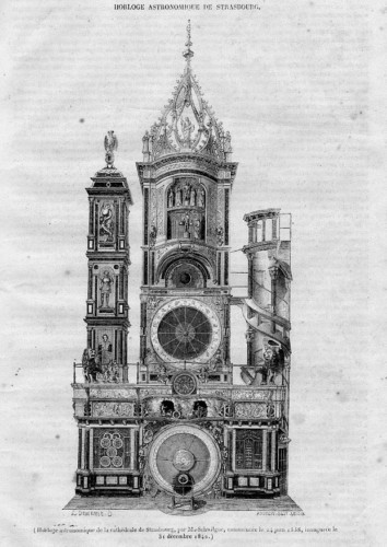 Stampa antica strasburgo - antica,