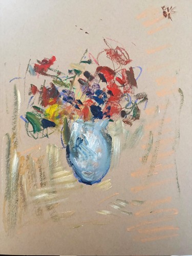 Fiori vaso x12 natura - fiori,