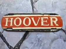 VINTAGE HOOVER PORCELAIN SIGN