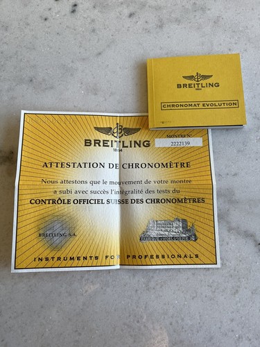 Breitling chronomat evolution - breitling,