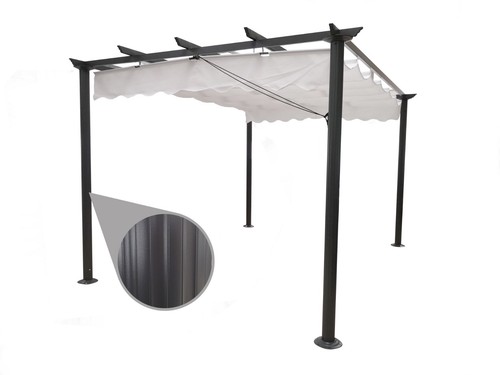 Gazebo pergola 3x3 alluminio - pergola,