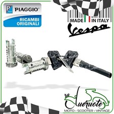 CILINDRETTO CHIAVE KIT 2 SERRATURE 3 CHIAVI ACCENSIONE SELLA PIAGGIO LML GILERA