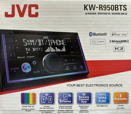 Nuovo jvc r950bts din - nuovo,