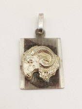 X Necklace Men Silver Plate