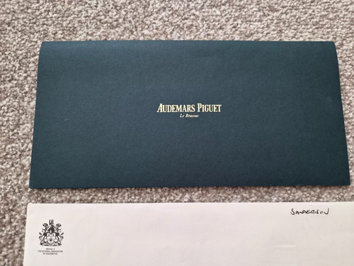 Audemars piguet busta - piguet, lettera