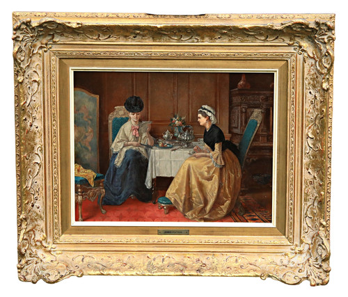 Quadro olio firmato - ad,