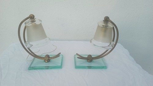 Coppia lampade art deco - lampade,