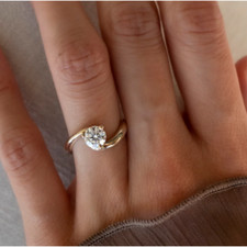 Anello di fidanzamento taglio