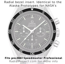 Bezel Insert for Omega