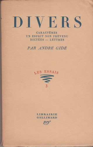 Andre gide divers - andre,