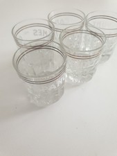 Set 5 Bicchieri Vintage