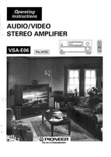 Pioneer VSA-E06 Receiver