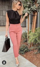 ZARA WOMAN NWT HIGH-WAISTED