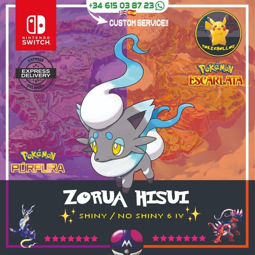Zorua hisui shiny or - hisui,
