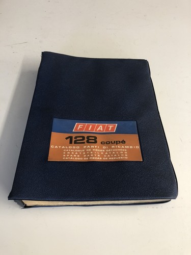 Fiat 128 coupe catalogo - catalogo, parti