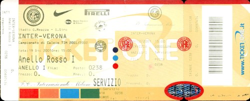 Biglietto stadio inter - stadio,