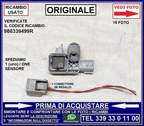 Sensore airbag urto laterale - sensore,