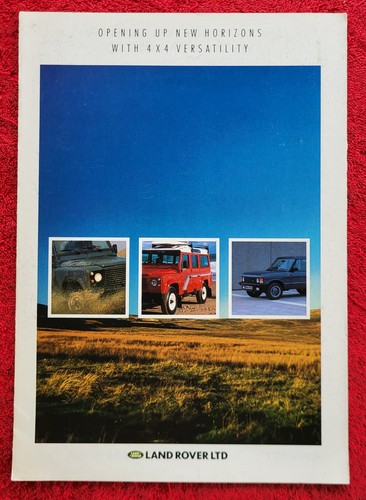 Brochure vendita land rover - land,