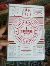 AGENDA PER APPUNTI BLOCCO NOTE CAMPARI SODA L'APERITIVO GADGET UFFICIALE