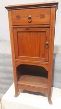 Comodino antico liberty noce - comodino,