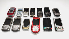 LOTTO CELLULARI VINTAGE NOKIA SONY ERICSSON SAMSUNG PER RICAMBI LOTTO STOCK
