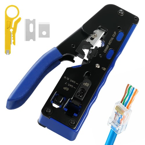 Pinza crimpatrice rj45 rete - crimpatrice,