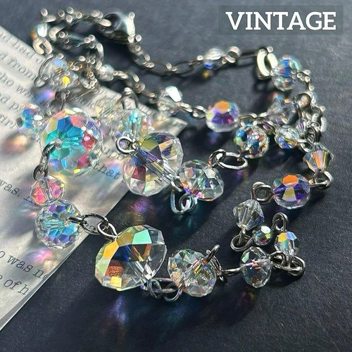 Collana vintage vetro - vintage,