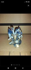 Drago gotico Blu Brillante