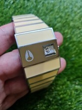 VINTAGE NIXON ROTOLOG JUMP HOUR QUARTZ WATCH