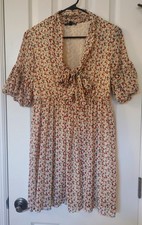 Denny Rose Crepe Dress Italy