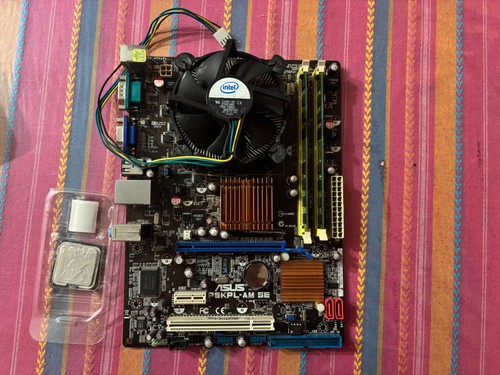 Mobo asus intel duo ram - mobo,