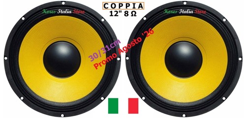Coppia woofer 12 - woofer, cm