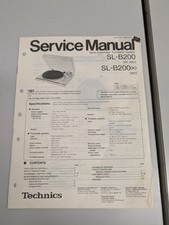 Technics b200 semi auto - technics, sl-b200