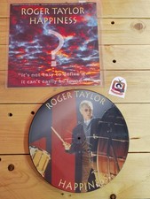 ROGER TAYLOR - Happiness UK press '94 picture disc vinile 33 giri vinyl LP Queen