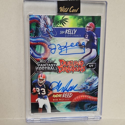 Jim kelly thurman thomas - 1/1, kelly/thurman