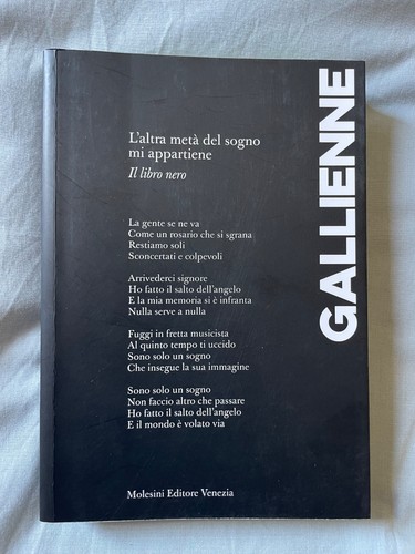 Gallienne altra meta del - a.gallienne-l'altra, meta'