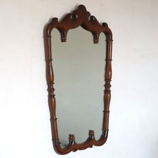 Specchio vintage anni 50 noce vintage mirror 50s from mid-century made in italy
