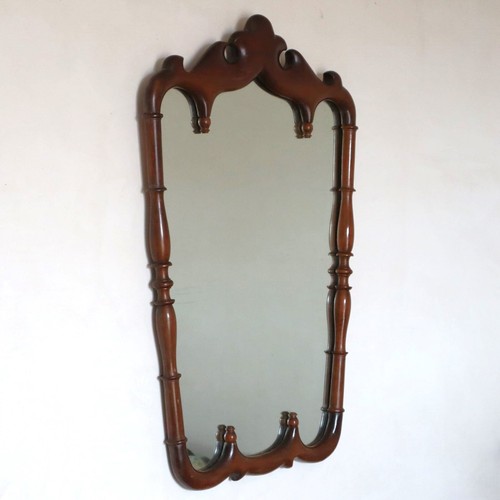 Specchio vintage anni noce - 50,
