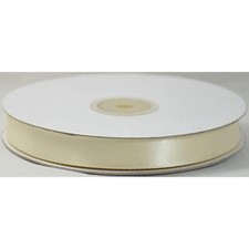 Nastro Doppio raso CREMA 10 mm