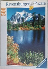 PUZZLE RAVENSBURGER 500 PEZZI LAGO CANADESE MISURE  49X36 CM  